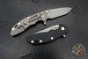 Hinderer XM-18 3.25"- Spanto Edge- Working Finish Titanium and Various G-10 Handle Scales- Working Finish Magnacut Steel Blade