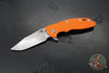 Hinderer XM-18 3.5"- Skinny Harpoon Spanto- Stonewash Bronze Titanium And Various G-10 Handles- Stonewash Magnacut Steel Blade