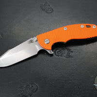 Hinderer XM-18 3.5"- Skinny Harpoon Spanto- Stonewash Bronze Titanium And Various G-10 Handles- Stonewash Magnacut Steel Blade