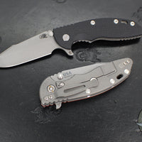 Hinderer XM-18 3.5"- Skinny Harpoon Spanto- Working Finish Titanium And Various G-10 Handles- Working Finish Magnacut Steel Blade