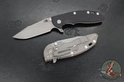 Hinderer XM-18 3.5"- Skinny Harpoon Spanto- Working Finish Titanium And Various G-10 Handles- Working Finish Magnacut Steel Blade