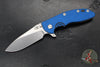 Hinderer XM-18 3.5"- Skinny Slicer- Hollow Grind- Stonewash Finished Titanium And Various G-10 Handles- Stonewash Finished Magnacut Steel Blade