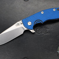 Hinderer XM-18 3.5"- Skinny Slicer- Hollow Grind- Stonewash Finished Titanium And Various G-10 Handles- Stonewash Finished Magnacut Steel Blade