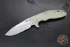Hinderer XM-18 3.5"- Skinny Slicer- Hollow Grind- Stonewash Finished Titanium And Various G-10 Handles- Stonewash Finished Magnacut Steel Blade