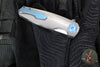 Holt Bladeworks Morpheus Flipper- Feather Pattern Titanium- Burnished In The Nude Titanium Handles- VANAX Near Mirror Blade Finish SN1879