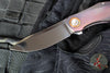 Holt Bladeworks Renegade Flipper SN269- Blizzard Pattern Anodized Titanium Handles- M390 Near Mirror Blade Finish