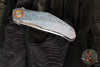 Holt Bladeworks Renegade Flipper SN312- Brain Coral Pattern Anodized Titanium Handles- M390 Near Mirror Blade Finish