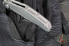 Holt Bladeworks Renegade Flipper SN237- Ridgeback Pattern Titanium Burnished- In The Nude Handles- M390 Near Mirror Blade Finish
