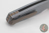 Holt Bladeworks Morpheus Flipper SN1871- Blizzard Pattern Titanium Handles- M390 Near Mirror Blade Finish