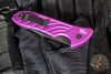 Kershaw Launch 5- Purple Handle- Battleworn Black Blade 7600PURBW