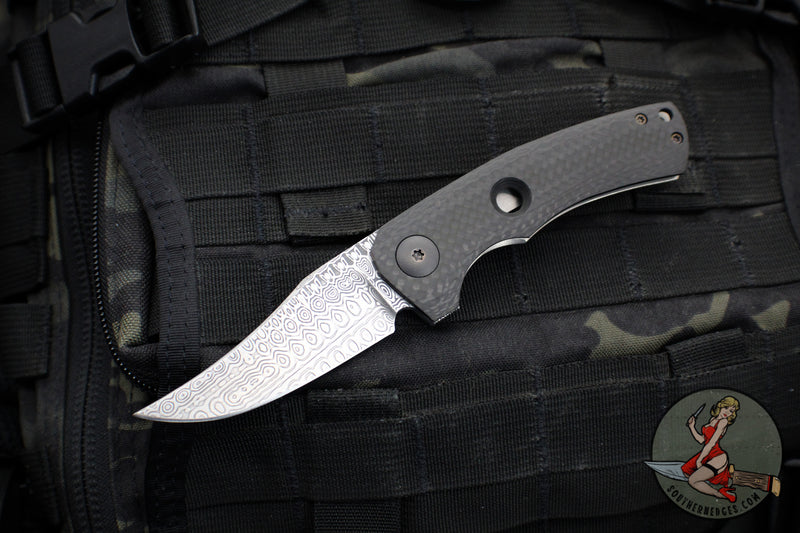 Kevin Foster- Narwhal Bowie Flipper- Carbon Fiber And Titanium