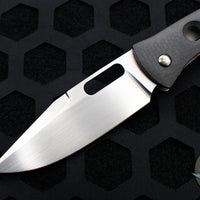 Kevin Foster- Swordfish- Carbon Fiber And Titanium Handle- Satin Blade- Steel Flame Clip