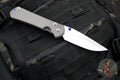 Chris Reeve Large Sebenza 31- LEFT HANDED- Drop Point- Stonewash Magnacut Steel Blade L31-1001