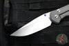 Chris Reeve Large Sebenza 31- LEFT HANDED- Drop Point- Stonewash Magnacut Steel Blade L31-1001