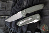 Protech Les George Rockeye Out The Side (OTS) Auto- Knurled Textured Green Finished Handle- Stonewash Magnacut Blade LG3105-GREEN