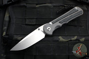 Chris Reeve Large Inkosi- Drop Point- Black Canvas Micarta Inlay- Stonewash Magnacut Blade LIN-1012
