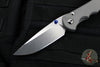 Chris Reeve- Large Inkosi- Drop Point- Glass Blasted Titanium Handle-  Magnacut Steel Blade LIN-1108