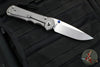 Chris Reeve- Large Inkosi- Drop Point- Glass Blasted Titanium Handle-  Magnacut Steel Blade LIN-1108