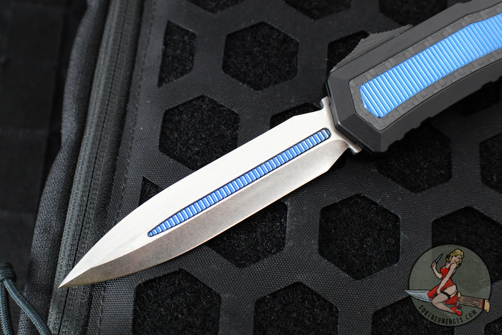 Marfione Custom Atreus- Zero Blade Play- Double Edge- Black Hefted Alu ...