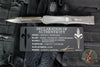 Marfione Custom Nemesis IV- Double Edge- Natural Clear Finished Handle- Compound Ground Cracked Ice Finished Blade 1152-CINCSSMCK