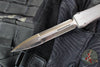 Marfione Custom Nemesis IV- Double Edge- Natural Clear Finished Handle- Compound Ground Cracked Ice Finished Blade 1152-CINCSSMCK