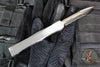 Marfione Custom Nemesis IV- Double Edge- Natural Clear Finished Handle- Compound Ground Cracked Ice Finished Blade 1152-CINCSSMCK