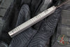 Marfione Custom Nemesis IV- Double Edge- Natural Clear Finished Handle- Compound Ground Cracked Ice Finished Blade 1152-CINCSSMCK