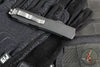 Marfione Knife Archive Serial Number 03!  Rare Custom Makora- Double Edge- Spike Grind Mirror Polished Blade- Carbon Fiber Top- Silver Carbon Fiber Inlay- Double Spike Glass Breaker