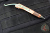 Marfione Custom Siphon II- Cryo Ice Finished Copper Body- Antique Green Titanium Lever- Bronze HW