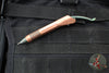 Marfione Custom Siphon II- Cryo Ice Finished Copper Body- Antique Green Titanium Lever- Bronze HW