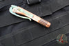 Marfione Custom Siphon II- Cryo Ice Finished Copper Body- Antique Green Titanium Lever- Bronze HW
