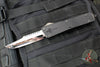 Marfione Custom Combat Interceptor- Black Hefted Aluminum Chassis- Mirror Finish Blade- Black DLC HW 339-MCK HPDLC