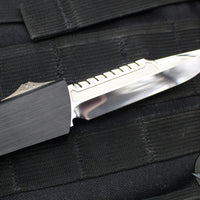 Marfione Custom Combat Interceptor- Black Hefted Aluminum Chassis- Mirror Finish Blade- Black DLC HW 339-MCK HPDLC