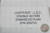 Vintage Factory Bag Sealed Circa 2000s Lightfoot LCC D/A Auto or Manual-Carbon Fiber Scale- Titanium Bolster- Damascus Blade