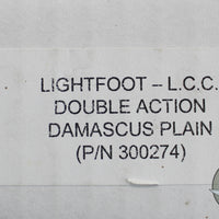Vintage Factory Bag Sealed Circa 2000s Lightfoot LCC D/A Auto or Manual-Carbon Fiber Scale- Titanium Bolster- Damascus Blade