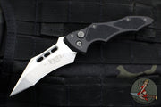 Vintage 2002 Microtech Vector- Auto- Black Handle- Satin Blade