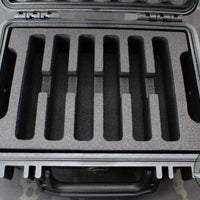 Pelican 1150 Six Knife Case Plus EDC Tray- Black Interior