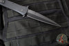 Protech Large Don OTS Auto Knife- Black Handle- Black DLC Blade- MOP Inlaid Button 1921-LTD
