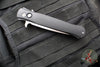 Protech Large Don OTS Auto Knife- Black Handle- Satin Blade- MOP Inlaid Button 1921-MOP