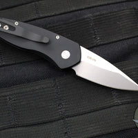 Protech Sprint- California Legal Auto- Black Handle- Stonewash Blade 2905