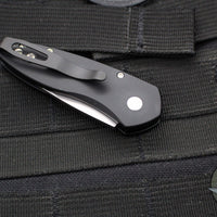 Protech Sprint- California Legal Auto- Black Handle- Stonewash Blade 2905