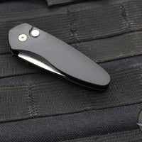 Protech Sprint- California Legal Auto- Black Handle- Stonewash Blade 2905