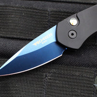 Protech Sprint- California Legal- Black Handle- Sapphire Blue 1.94" Blade 2907-SB