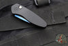 Protech Sprint- California Legal- Black Handle- Sapphire Blue 1.94" Blade 2907-SB