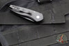 Protech Sprint- California Legal Auto- Black Handle- Black Finished Blade- Mother of Pearl Inlaid Button 2937