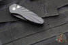 Protech Sprint- California Legal Auto- Black Handle- Black Finished Blade- Mother of Pearl Inlaid Button 2937