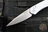 Protech Newport Out The Side OTS Auto Knife- Special Grey Handle with 3D Wave pattern- MOP Button- Stonewash Blade 3436-GREY