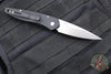 Protech Newport Tuxedo- Black with Ivory Micarta Inlay- Stonewash Blade 3451