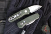 Protech Runt OTS Auto Knife- Wharncliffe- Green Handle- Satin Magnacut Steel Blade-White Pearl Button  R5300-LTD GREEN