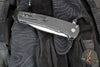 Protech Malibu Flipper- Wharncliffe Blade- Textured Battleworn Black Handle- Stonewash Magnacut Steel Blade 5305-BW